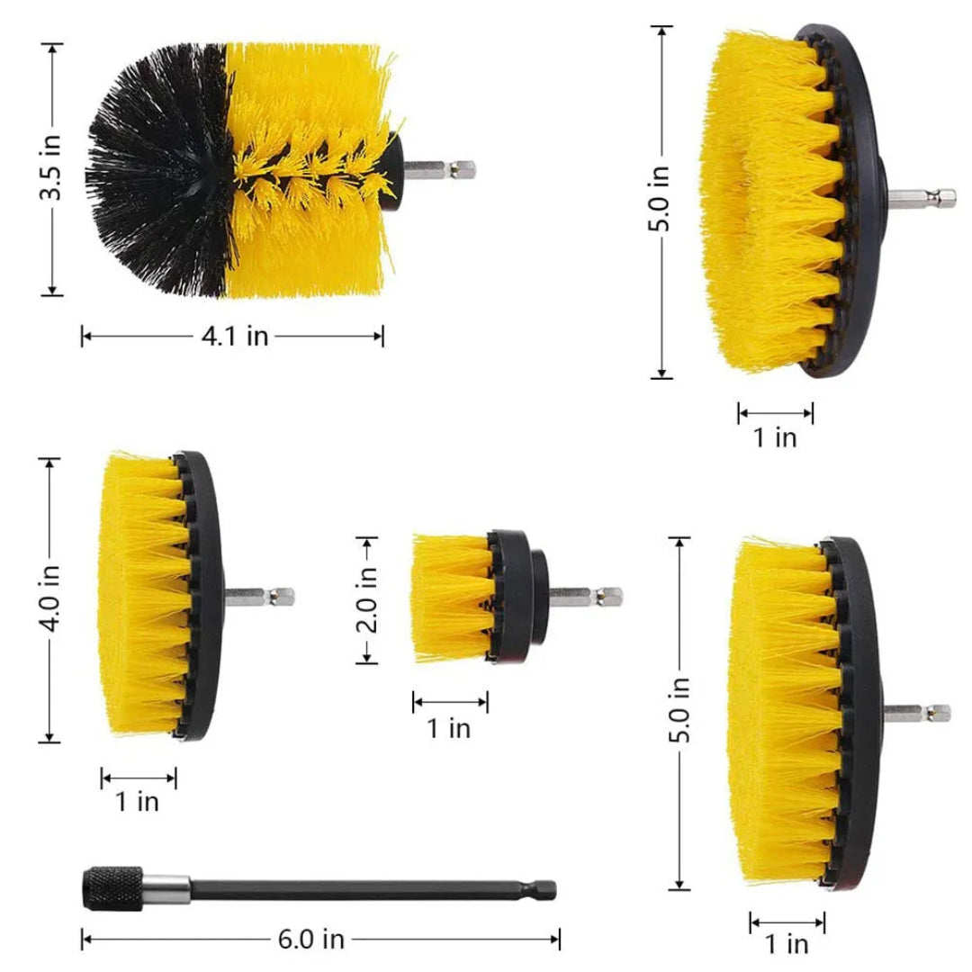 Kit de Cepillos De Limpieza Para Taladro