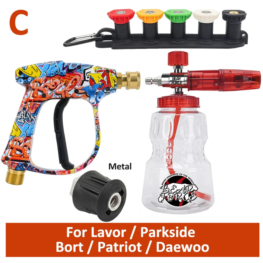 Kit Pistola Limpiadora a Presión Universal