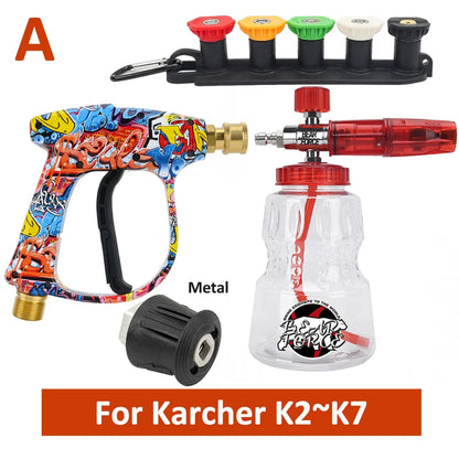 Kit Pistola Limpiadora a Presión Universal