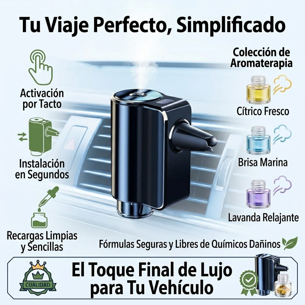 Difusor de Perfume Premium para Coche